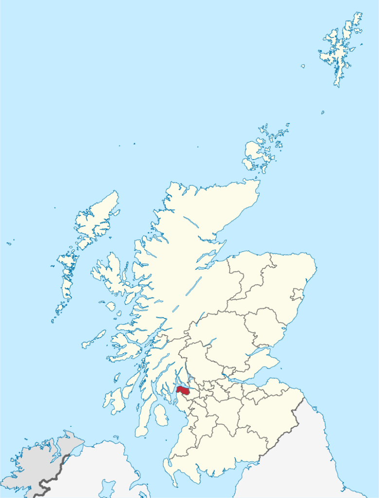 The location of Inverclyde escorts