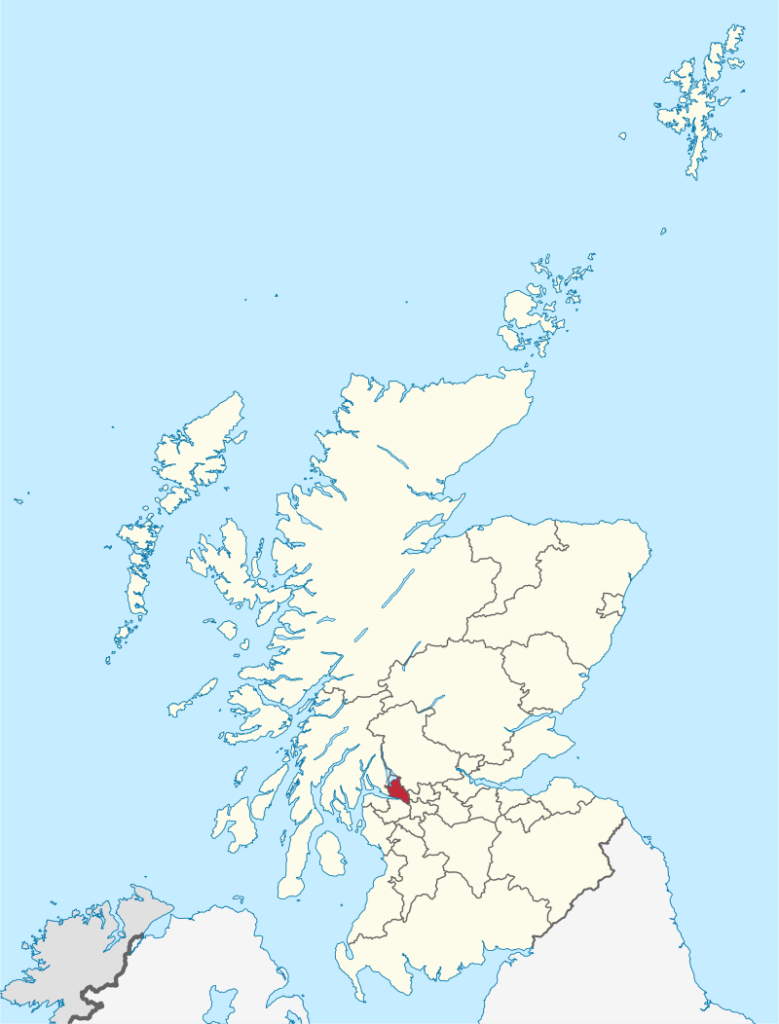 The location of Dunbartonshire Escorts